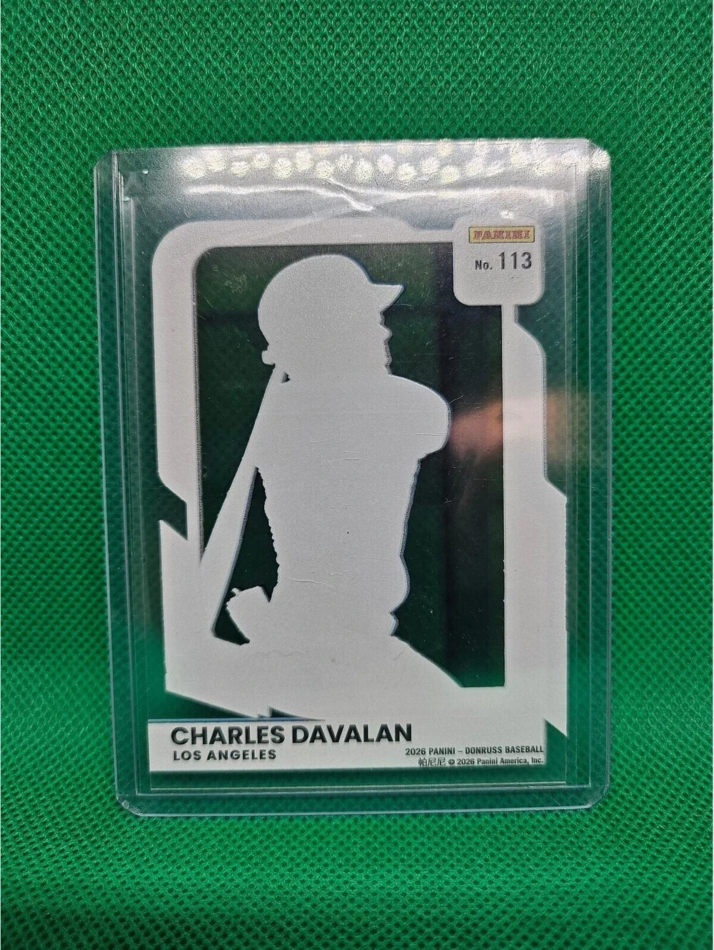 Charles Davalan (RC) [Clearly insert] #113 - 2026 Panini Donruss - LA Dodgers